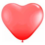 Balão Coração Vermelho Tamanho 10 c/25 - Pic Pic