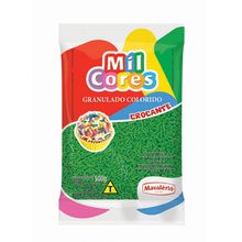 Chocolate Granulado Verde Mil Cores 500g - Mavalério