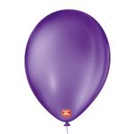 Balão Roxo Uva Tamanho 9 c/50 - São Roque