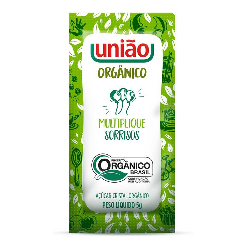 Açúcar Orgânico Sachê c/40 - União