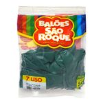 Balão Verde Folha Tamanho 7 c/50 - São Roque