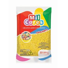 Chocolate Granulado Amarelo Mil Cores 500g - Mavalério