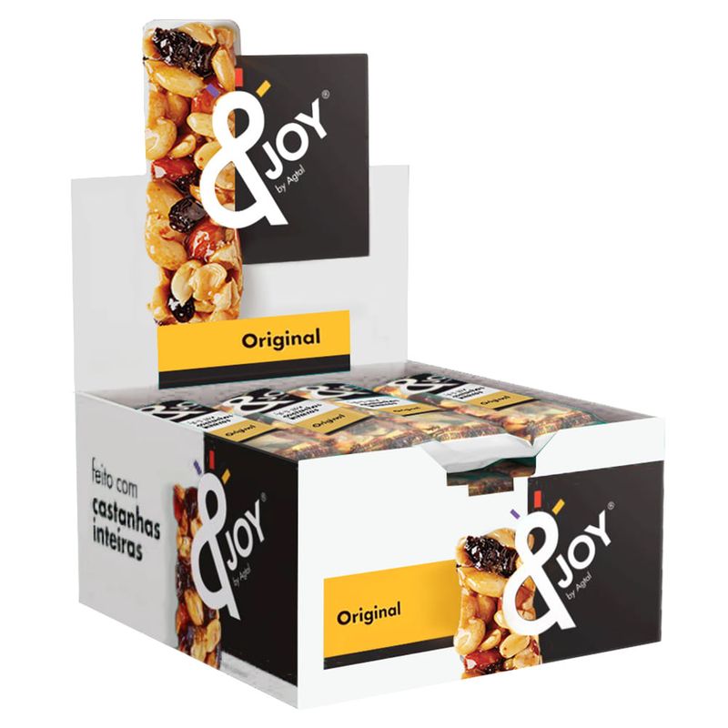 Barra Mixed Nuts Original 30g c/12 - Agtal &Joy