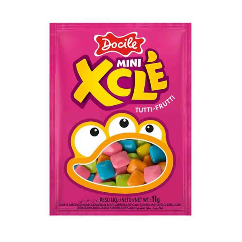 Mini Chiclete Xcle Mini 11g c/24 - Docile