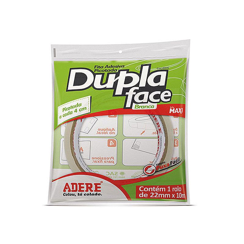 Fita Dupla Face 22mm 10m Ref.459 - Adere