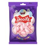 Marshmallow Twist Rosa e Branco 250g - Docile
