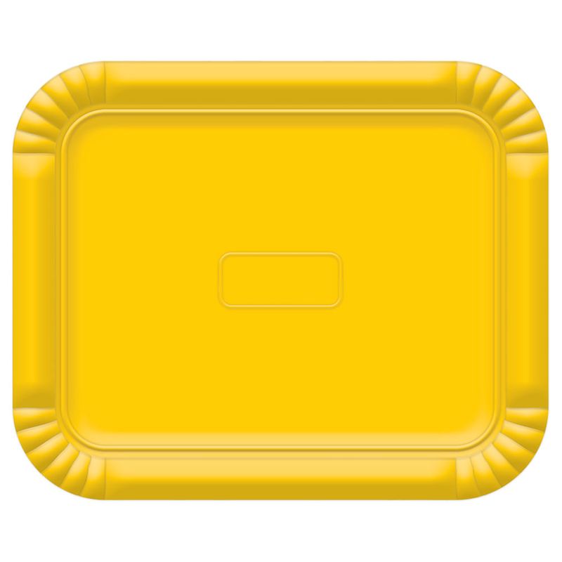 Bandeja Amarela No4 33x27cm - Ultrafest
