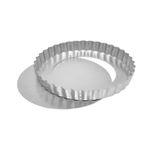 Forma Torta Crespa Fundo Falso 17cm - Roldan