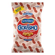 Amendoim Crokissimo Levemente Salgado 400g - Santa Helena