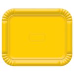Bandeja Amarelo No6 45x36cm - Ultrafest