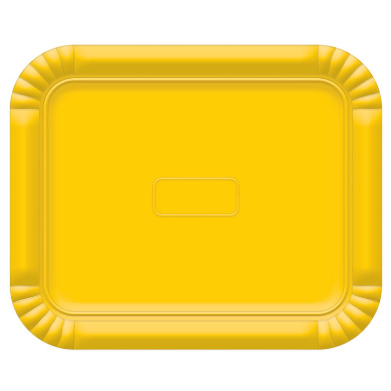 Bandeja Amarelo No6 45x36cm - Ultrafest