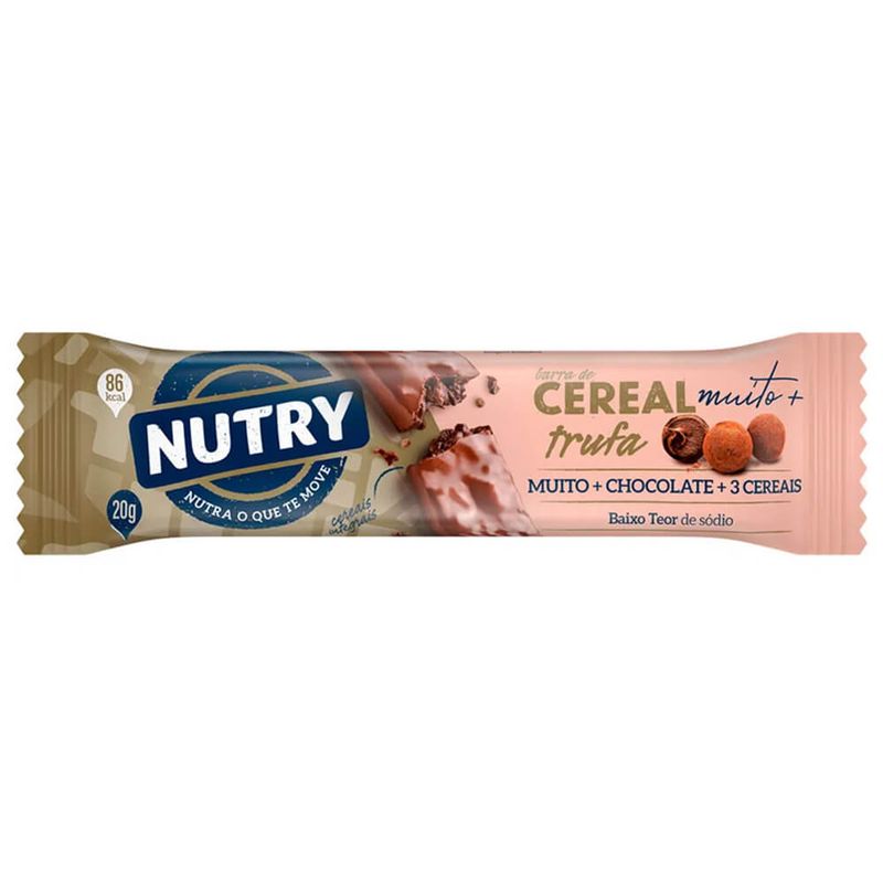 Barra de Cereais Nutry Trufa c/24 - Nutrimental