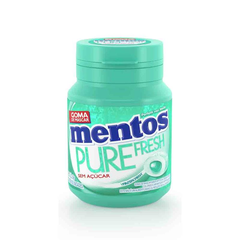 Goma de Mascar Mentos Pure Fresh Wintergreen c/6 - Perfetti