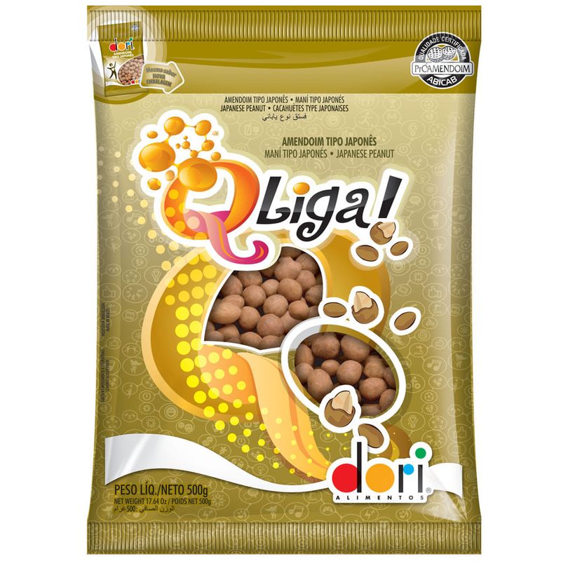 Amendoim Tipo Japonês 500g - Dori