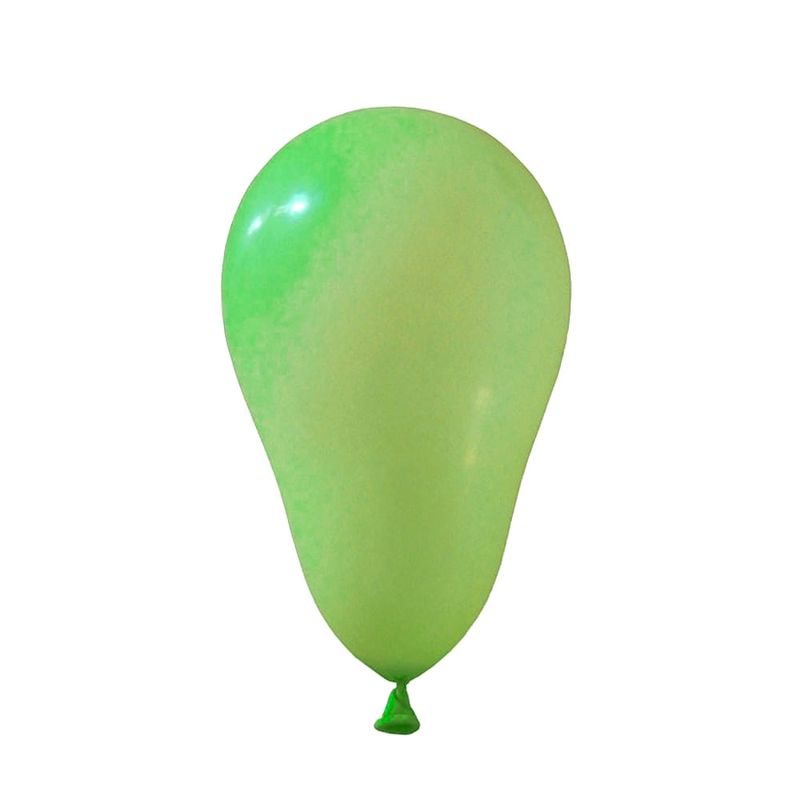 Balão Liso Verde Limão Tamanho 7 c/50 - Pic Pic