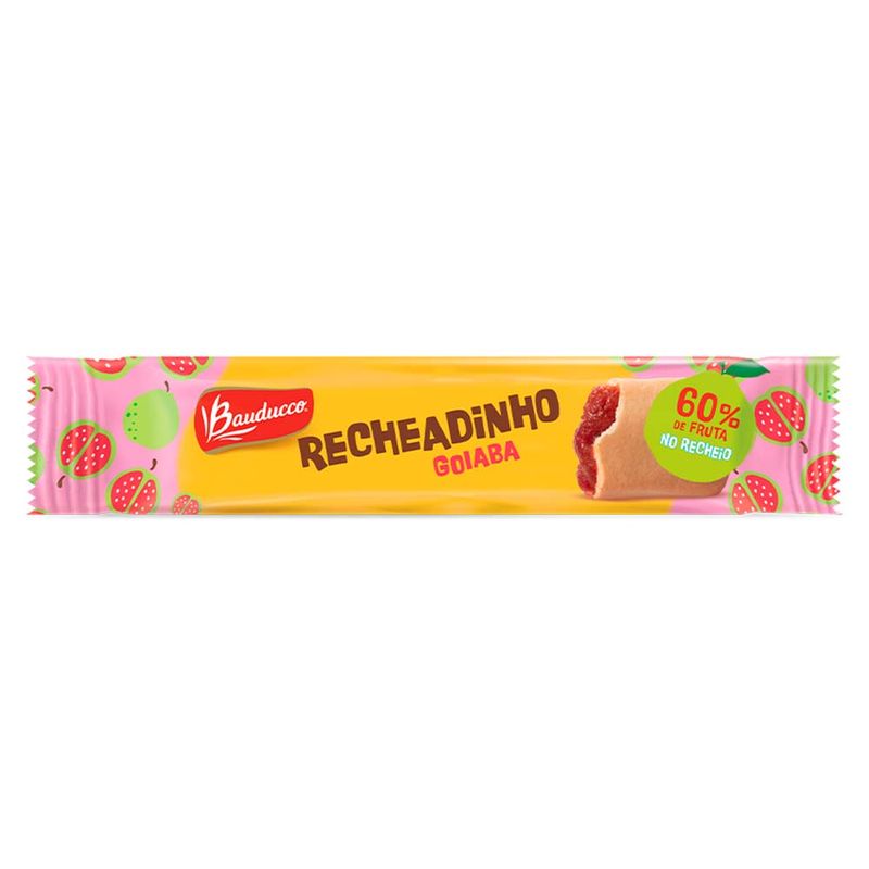 Biscoito Recheado Goiabinha 112g - Bauducco