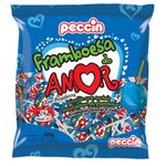 Pirulito Framboesa do Amor Recheado c/24 - Peccin