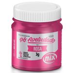 Pó Aveludado Fosco Rosa 3g - Mix