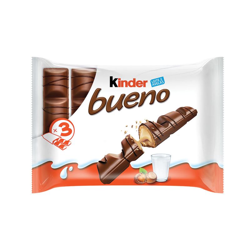 Chocolate Kinder Bueno c/3 - Ferrero