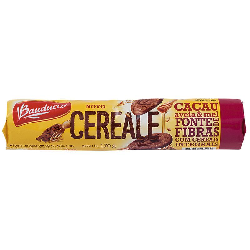 Biscoito Cereale Cacau 170g - Bauducco