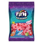 Bala de Gelatina Aros de Morango 500g - Fini