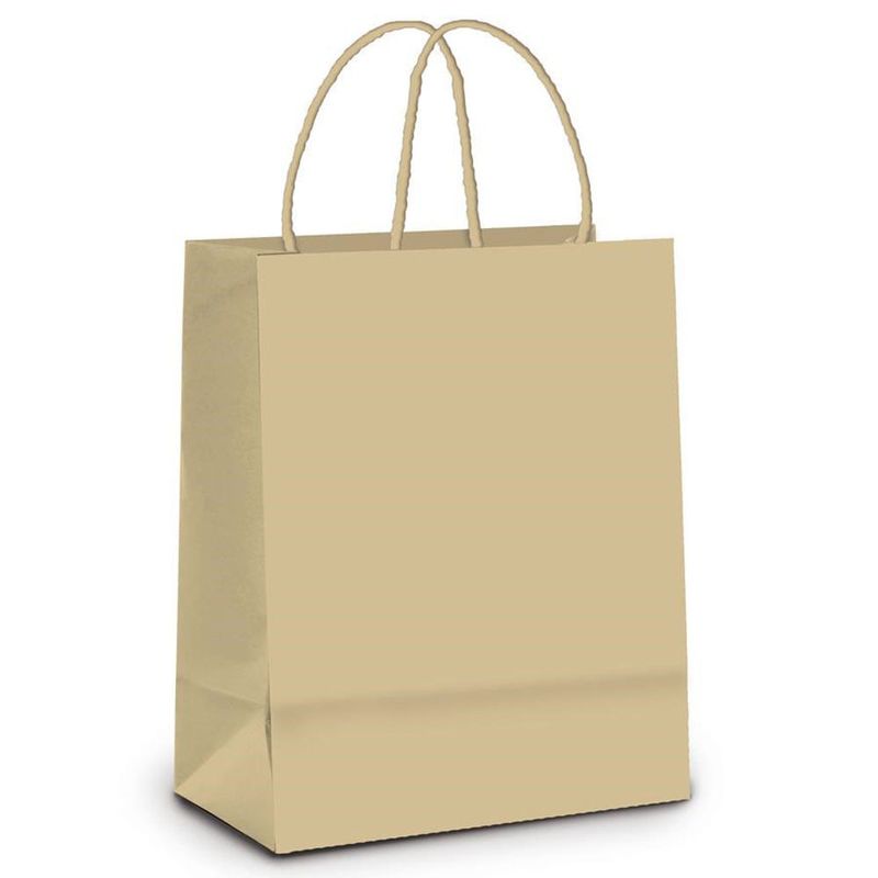 Sacola Papel Kraft M 17,5x8,5x21,5cm c/10 - LC