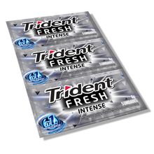 Goma de Mascar Trident Fresh Intense c/21 - Adams