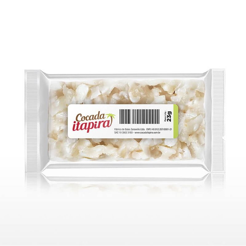 Cocada Branca sem Açúcar 23g c/30 - Itapira