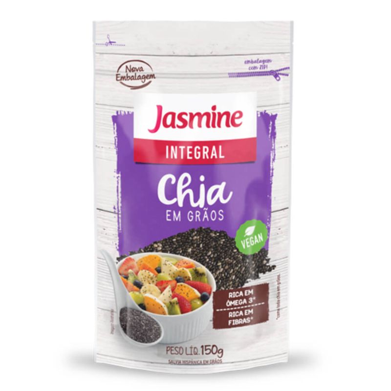 Semente de Chia em Grãos 150g - Jasmine