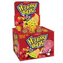 Chiclete Happy Bol Morango c/46 - Boavistense