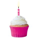 Forminha Cupcake Impermeável Pink c/45 - Mago