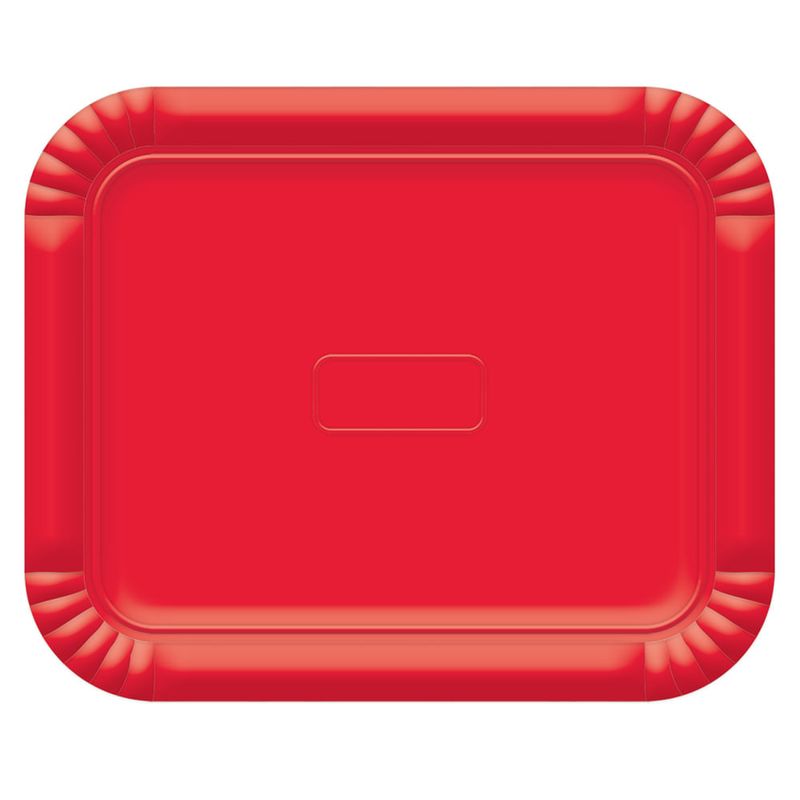 Bandeja Vermelho No6 45x36cm - Ultrafest