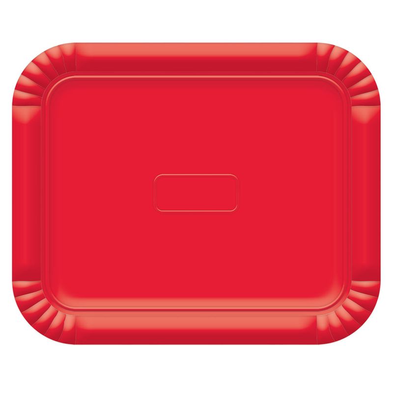 Bandeja Vermelho No6 45x36cm - Ultrafest