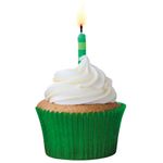 Forminha Cupcake Impermeável Verde c/45 - Mago