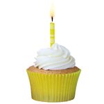 Forminha Cupcake Impermeável Amarela c/45 - Mago