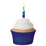 Forminha Cupcake Impermeável Azul Royal c/45 - Mago