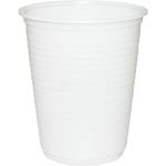 Copo Plástico Branco 200ml c/100 - Copomais