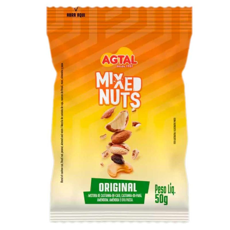 Mixed Nuts Original 50g - Agtal