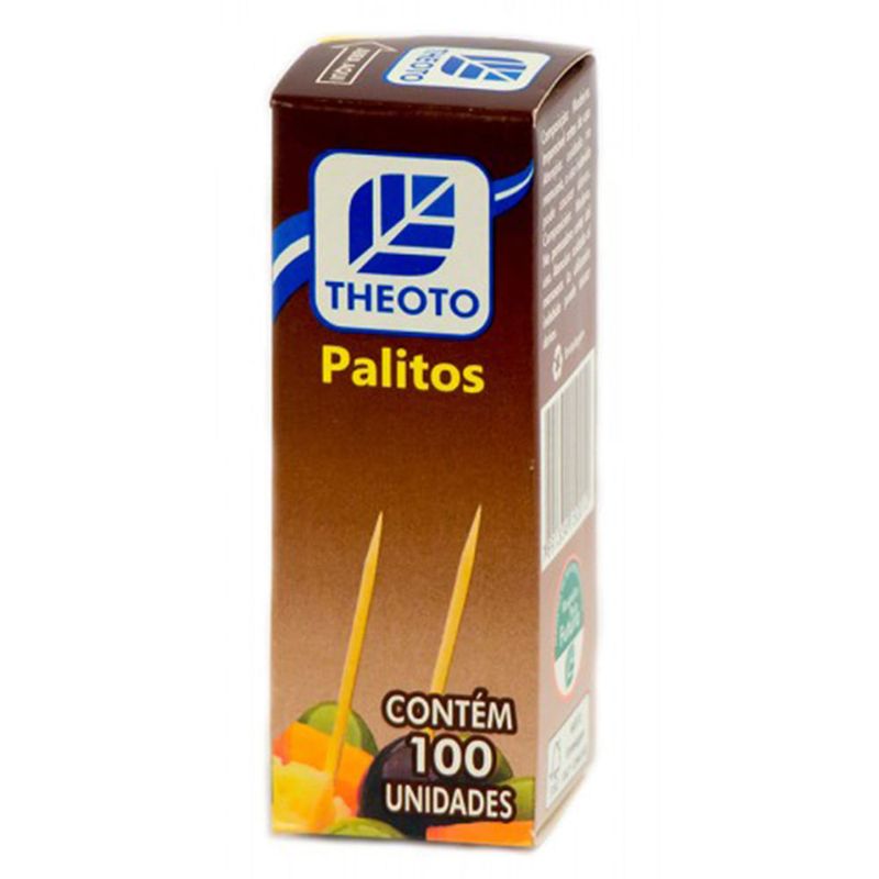 Palito Roliço C/20x200 Un - Theoto