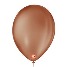 Balão Marrom Café Brasil Tamanho 9 c/50 - São Roque