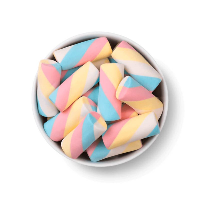 Marshmallow Tubo Torção Baunilha 250g - Docile