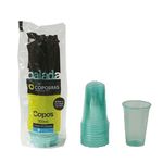 Copos Balada Neon Verde 300ml c/25 - Copobras