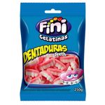 Bala de Gelatina Dentaduras 250g - Fini