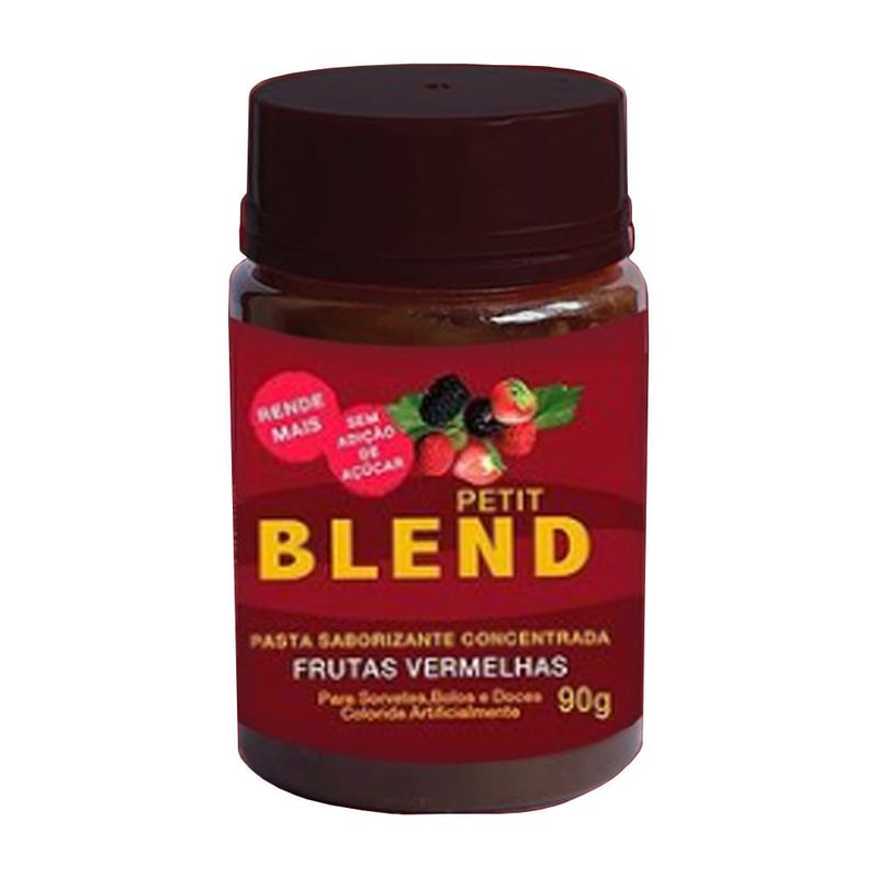 Pasta Saborizante Frutas Vermelhas 90g - Blend