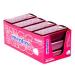 Pastilha Mentos Kiss Fruit Morango c/12 - Perfetti