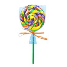 Pirulito Psicodélico Colorido 13cm - Arte e Cor