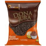 Flocos de Chocolate Macio Dona Jura 500g - Cacau Foods