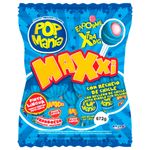 Pirulito Pop Mania Maxxi Framboesa Recheio Chiclete c/24 - Riclan