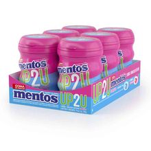 Goma de Mascar Mentos UP2U Mint Fruit c/6 - Perfetti