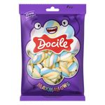 Marshmallow Twist Color 3 Azul, Amarelo, Verde e Branco 250g - Docile